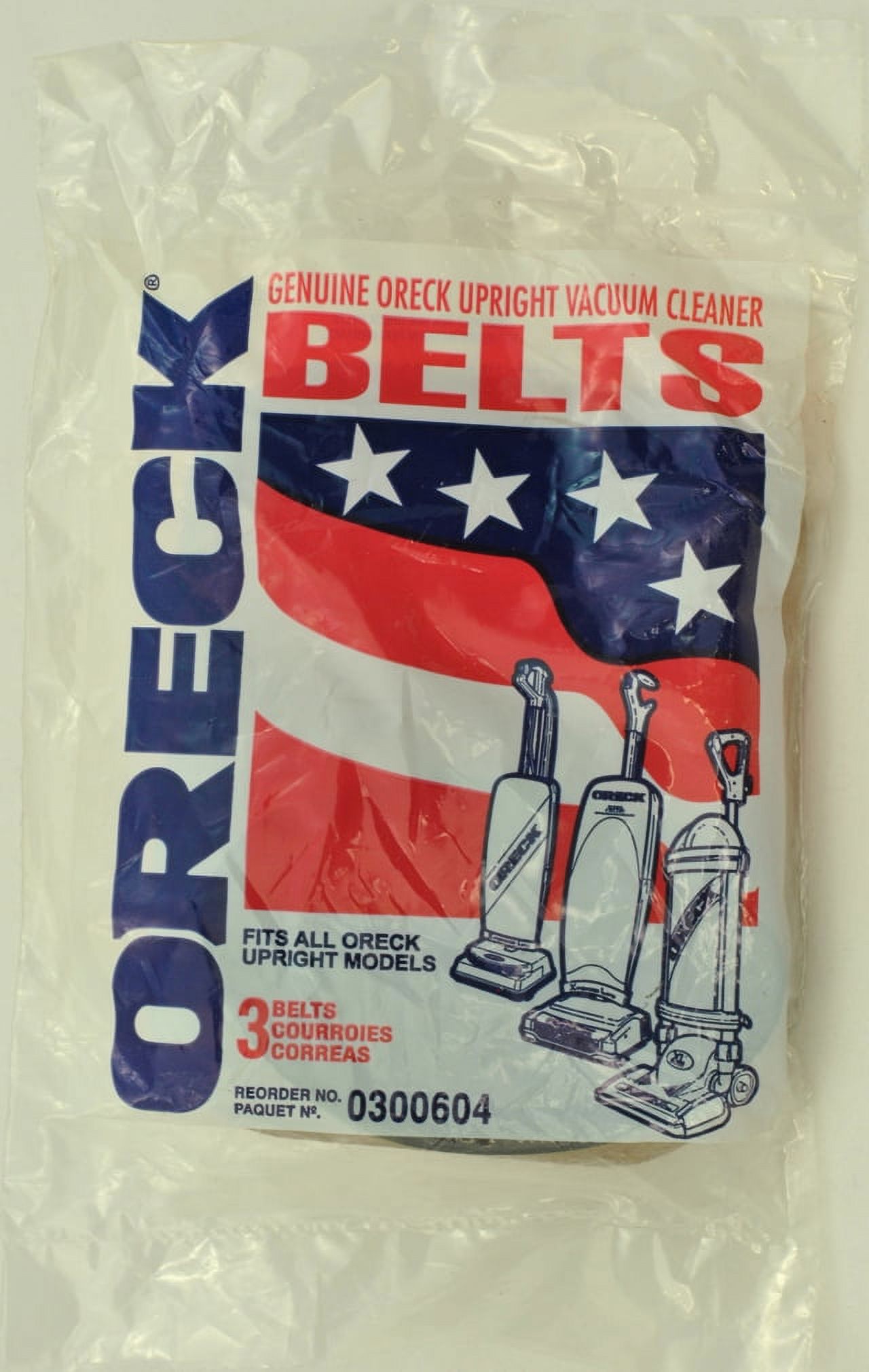 Oreck Upright Vacuum Cleaner Belts