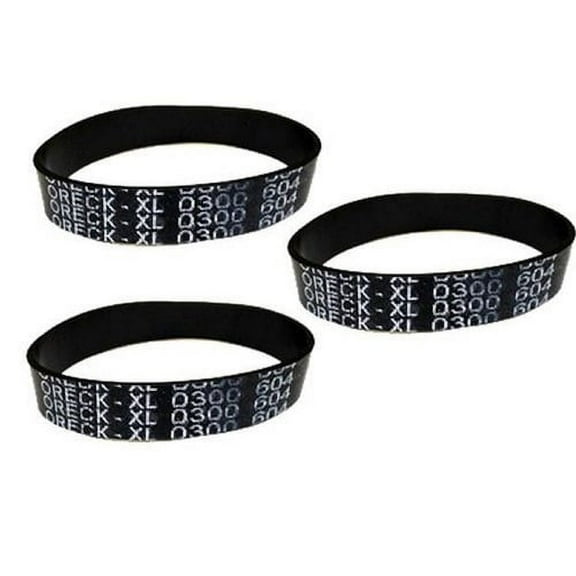 Oreck XL Upright Vacuum 0300604 Flat Belt 3 Pk Part - 75024-01