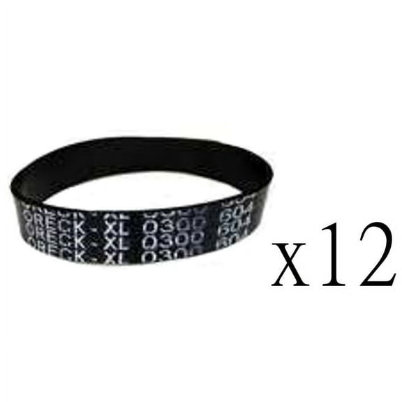 Oreck XL Vacuum Belts Part# 0300-604 (Genuine Oreck Brand) 12 Pack