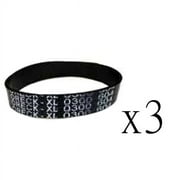 Oreck XL Vacuum Belts Part# 0300-604 Genuine Oreck Brand 3 Pack