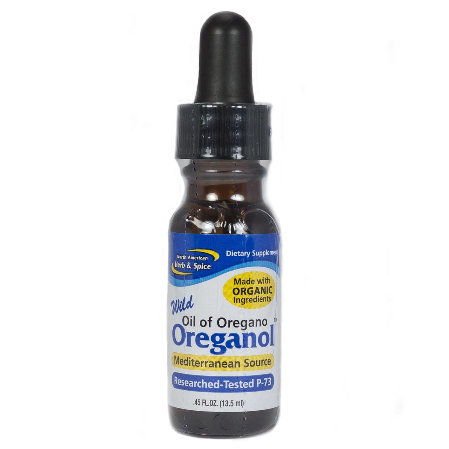 Oreganol P73 Oil of Oregano By North American Herb & Spice .45 Oz