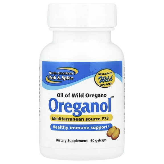 Oreganol P73 Oil of Oregano By North American Herb & Spice - 60 Gelcaps