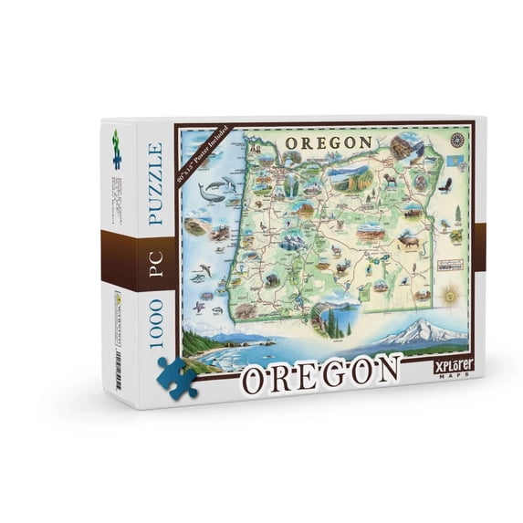Oregon 1,000 Piece Puzzle