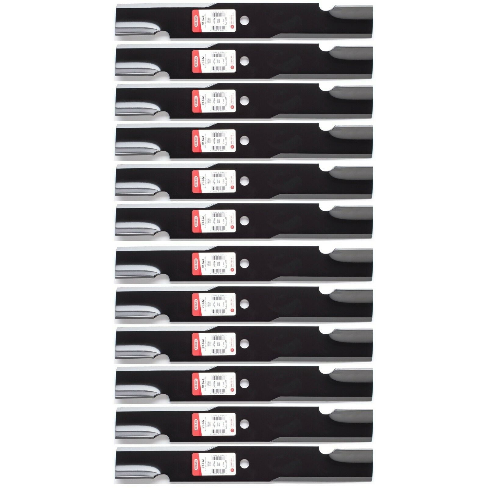 Oregon 12 Pack 91-622 Mower Blade for Scag A48108 482462 36" 52"