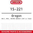 thumbnail image 1 of Oregon OEM 15-221  Belt Repl. Ariens Gravel[246], 1 of 2