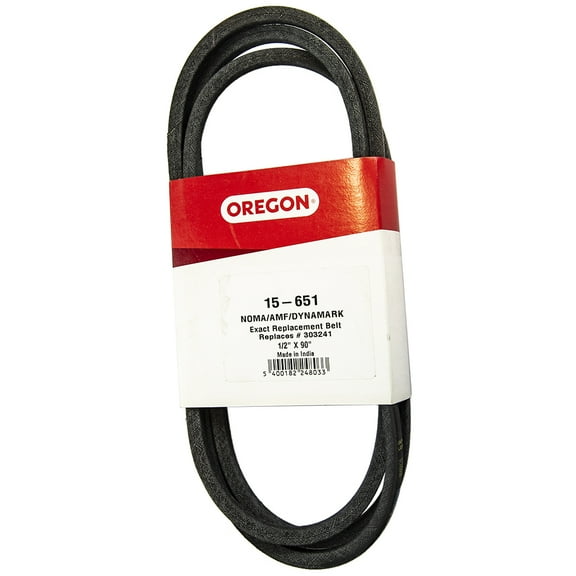 Oregon 15-651 90" x 1 2" Premium Deck Belt Noma Dynamark Riding Lawn Mowers 303241