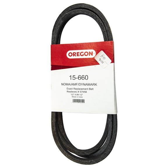 Oregon 15-660- 89-1/2" x 1/2" Deck Drive V-Belt Noma AMF4518 Riding Lawn