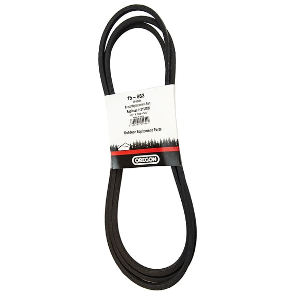 Oregon 15-863 Spindle Drive Belt Woods SP59-1 Rear-Mount Finish Mowers 21510W