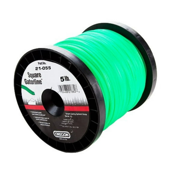 Oregon 21-055 Gatorline Square Trimmer Line .155-Inch by 419-Foot 5 lb