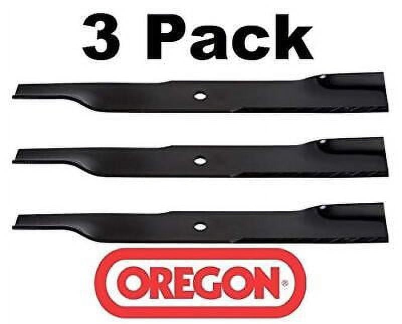 Oregon 3 Pack 92-037 Mower Blade for Hustler 794685 60" Side D