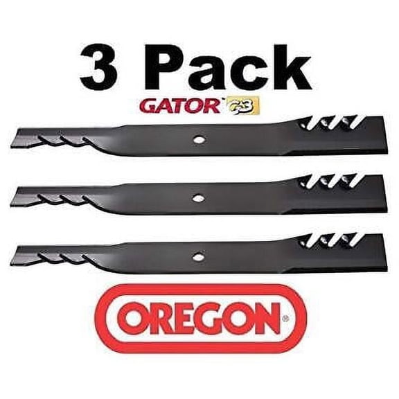 Oregon 3 Pack 96-347 Gator Mulcher Mower Blade for Scag 48304 481712 61"