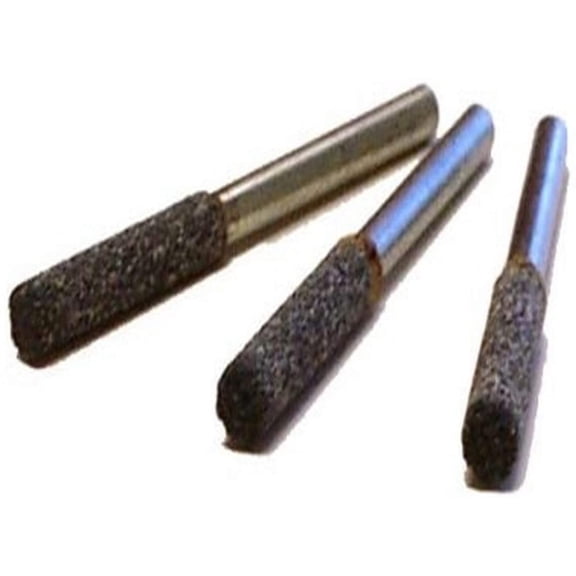 Oregon 31401 3/16-Inch Threaded Chain Saw Sharpening Stones 3-Pack