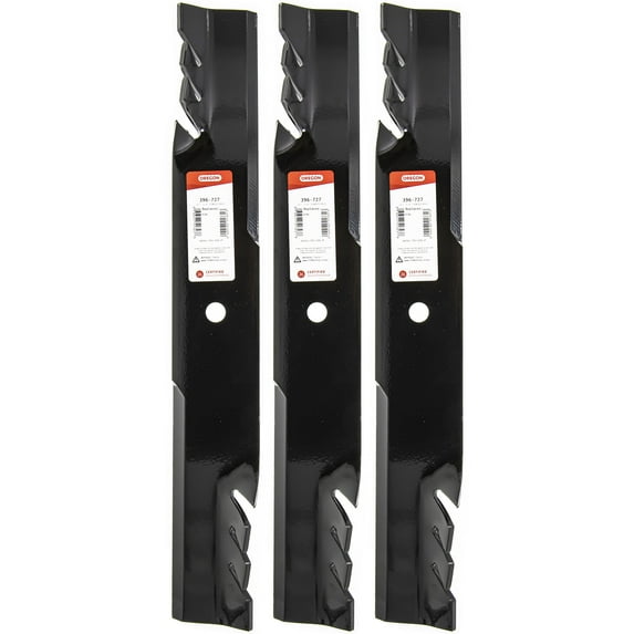 Oregon 396-727 Gator Blades 3 Pack Scag Turf Tiger Cheetah 481712 482879 61" Cut