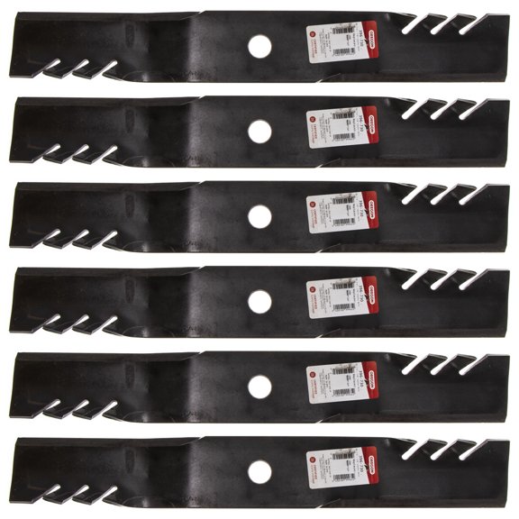 Oregon 396-730 6 Pack Gator G6 Blades Replacement for John Deere 737 757 777 Z930M Z950M w