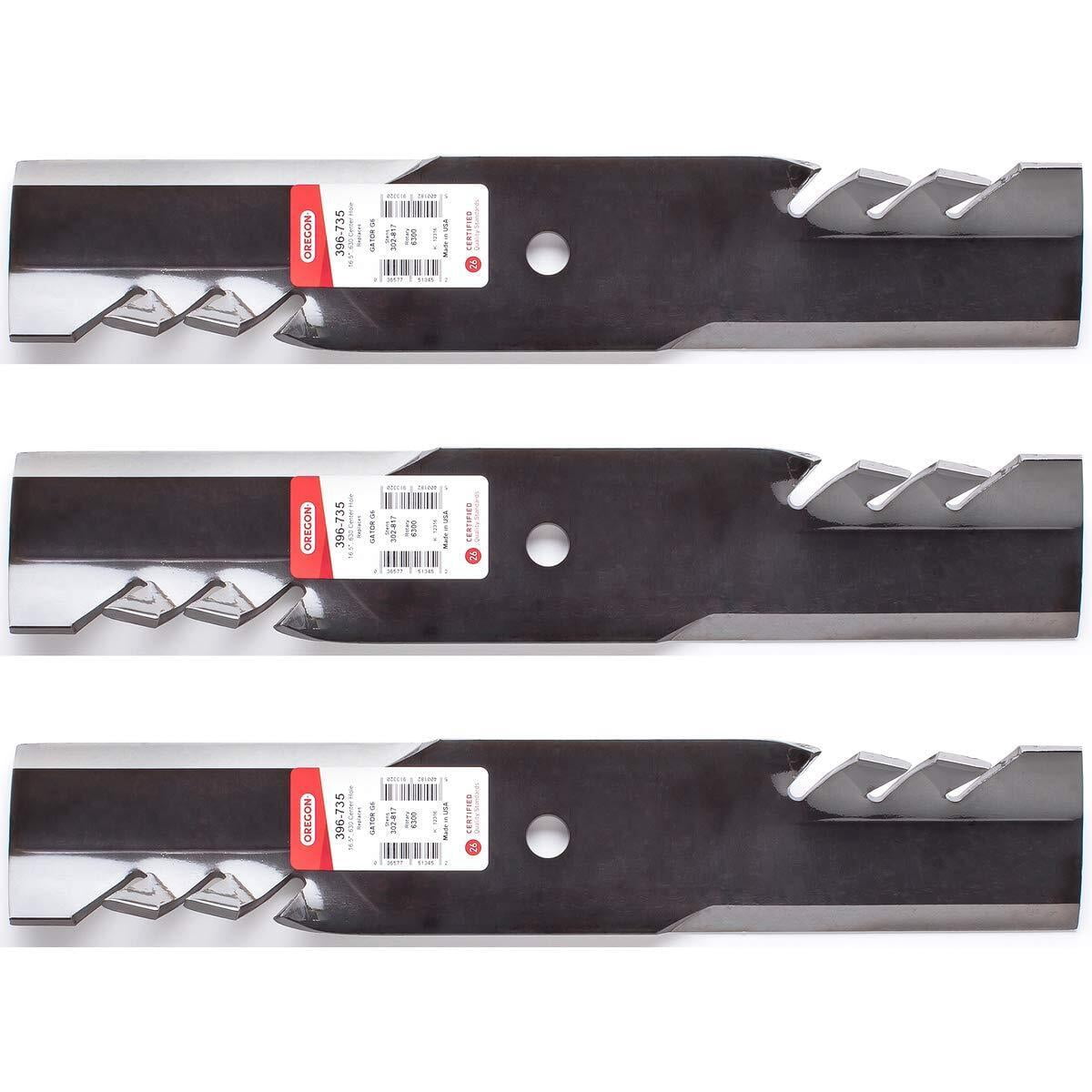 Oregon Pack of 3 High Lift Gator Blades 396-735 - Walmart.com