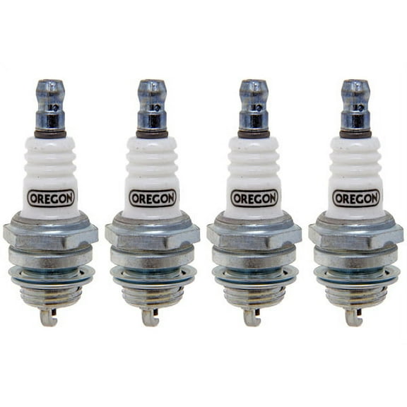 Oregon (4 Pack) 77-302-1-4PK Spark Plug - Bosch WS8E Champ CJ8 NGK BM6A