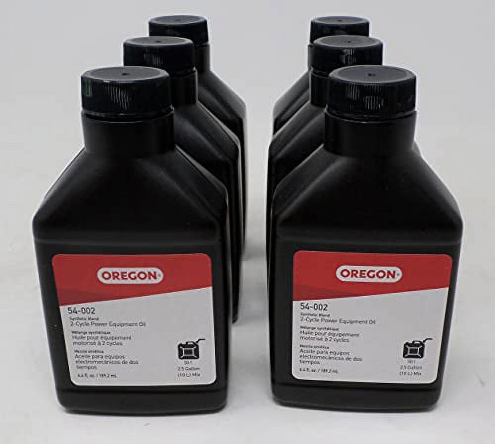 Oregon 54-002 2-Cycle Power Equipment Oil, Pack of 6