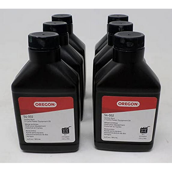 Oregon 54-002 2-Cycle Power Equipment Oil, Pack of 6