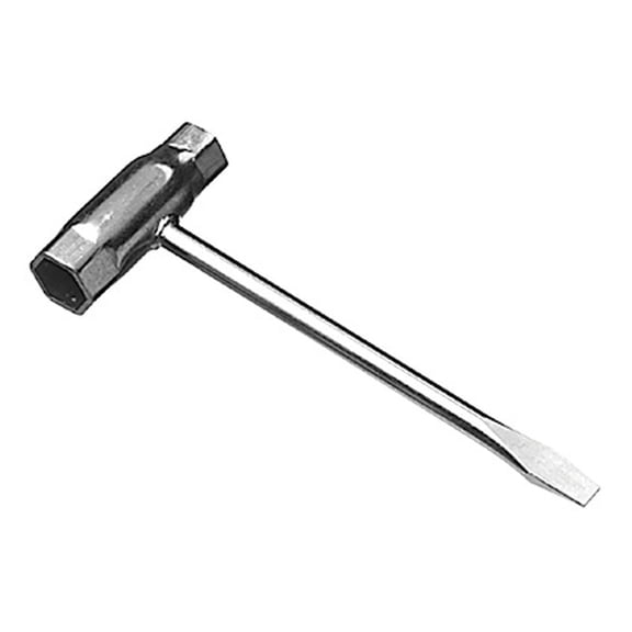 Oregon 57-002 Scrench 16mm x 13mm Slot Flathead Screwdriver End T-Bar Wrench