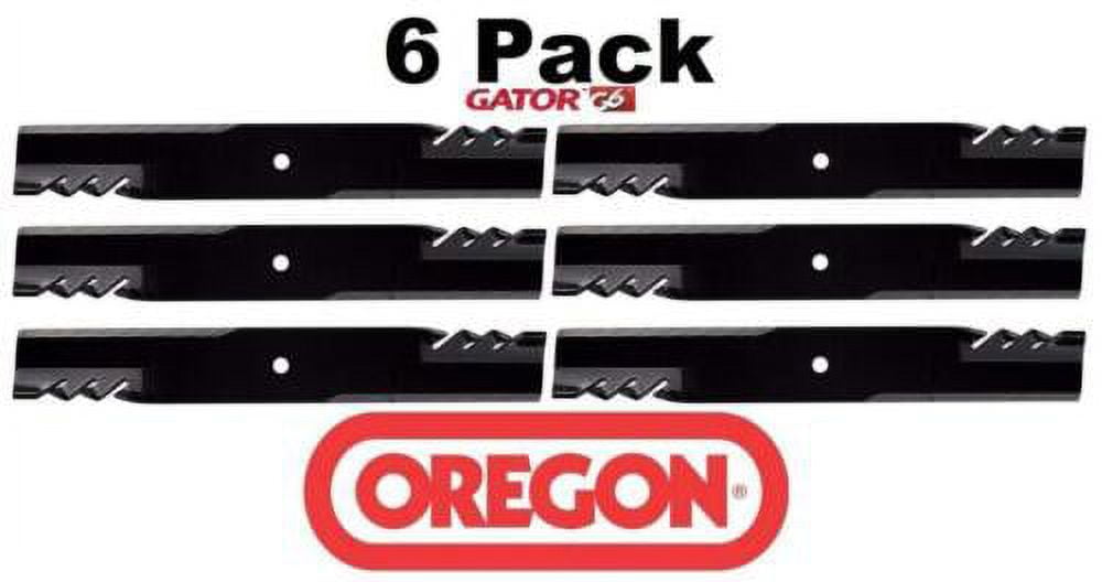 Oregon 6 Pack 396730 G6 Gator Mulcher Blade for John Deere TCU15881