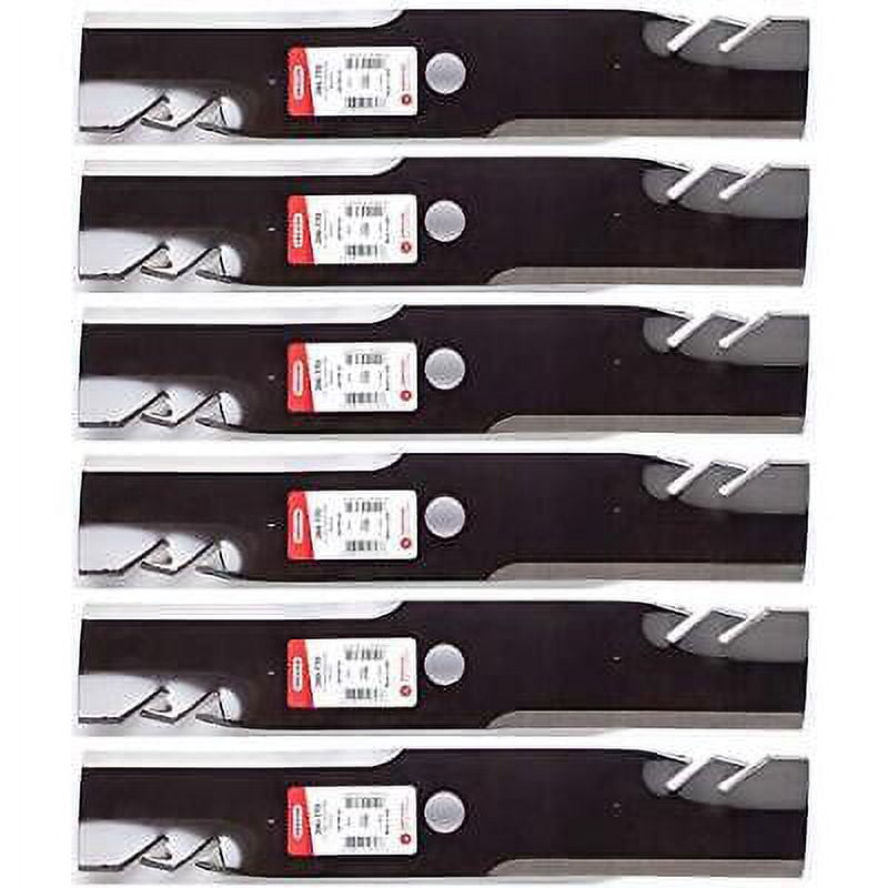 Oregon 6 Pack 396770 G6 Gator Blade for John Deere M136185 TCU30315