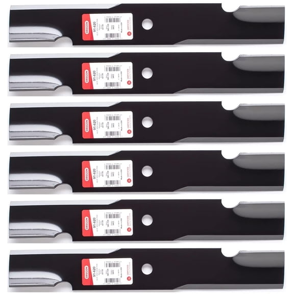 Oregon 6 Pack of Genuine OEM Replacement Mower Blades # 91-620X4-6PK