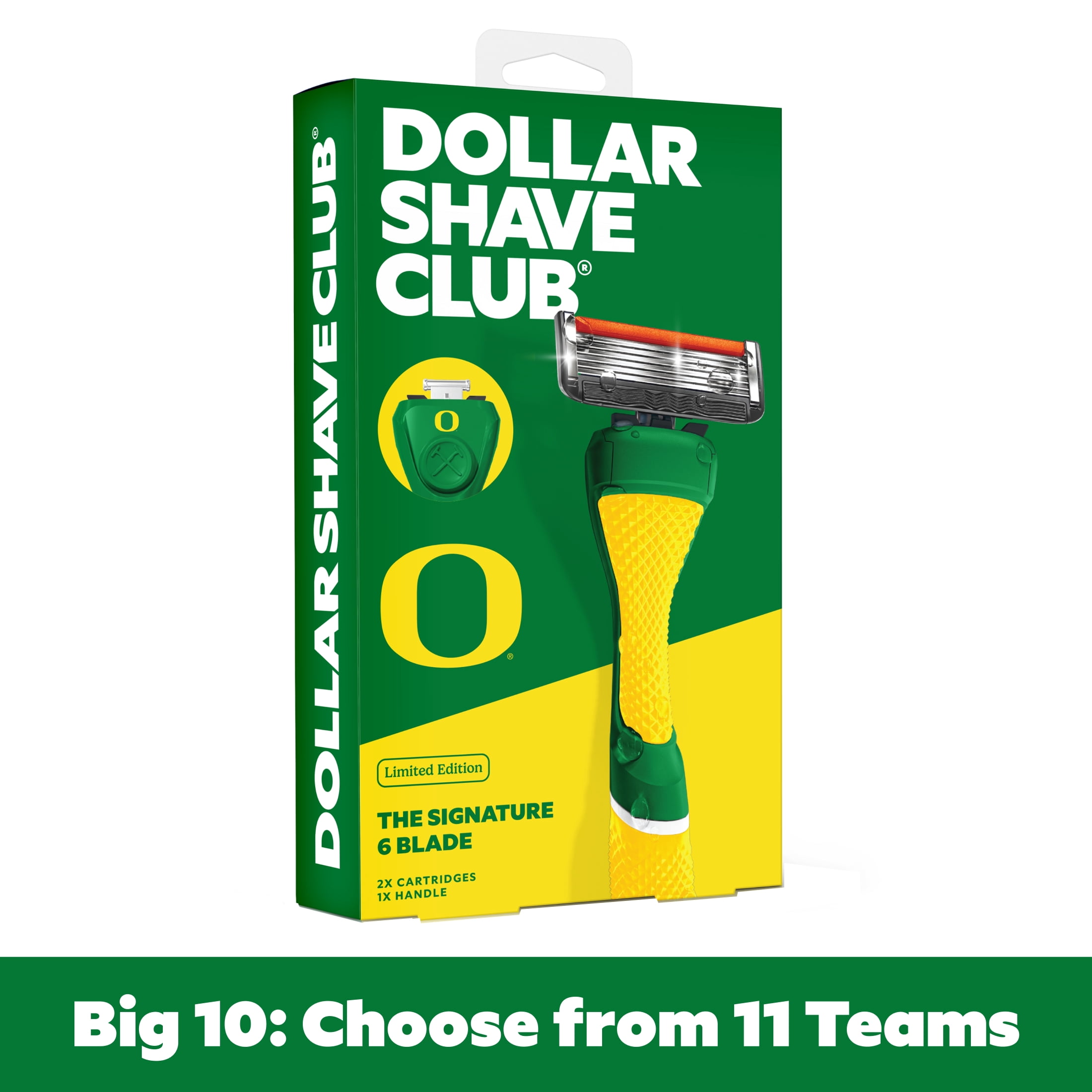 Dollar Shave Club Oregon 6 Blade Razor Starter Set