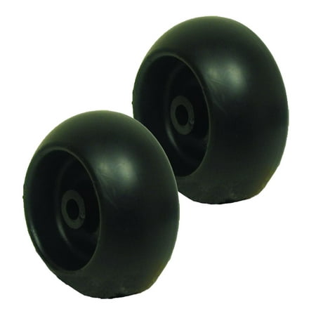 Oregon 72-312 2 Pack Anti-Scalp Deck Wheel 5-Inch by 2-Inch - 72-312-2PK