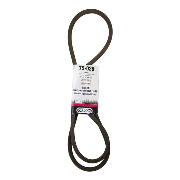Oregon 75-028 Belt, Premium, Deck to Lower Engine, 5/8" x 74-1/4"