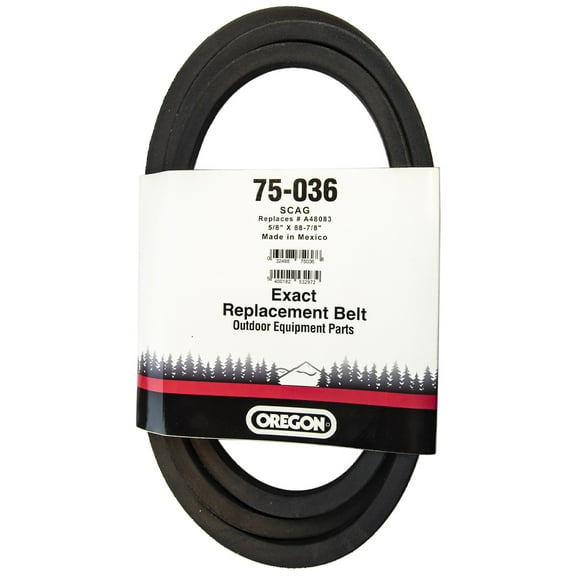 Oregon 75-036 Deck Drive Belt Kees Snapper W36 W48 120 120K Walk-Behind Mowers 7076496