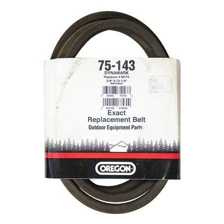 Oregon 75-143 75-5/16" Premium Belt AMF Dynamark Noma 36" 45" Side Discharge
