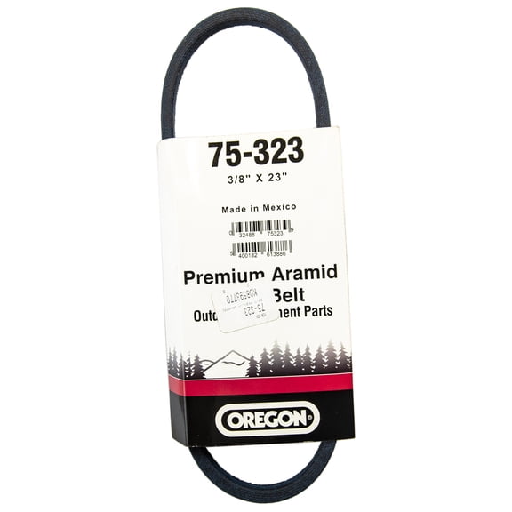 Oregon 75-323 23" Preium Wrapped Drive Belt 3 8" Aramid Cord Troy Bilt Jacobsen Murray