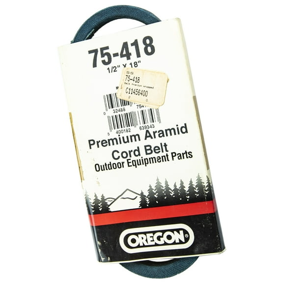 Oregon 75-418 18" Premium Wrapped Belt 1/2" Aramid Fiber Cord Craftsman MTD Toro