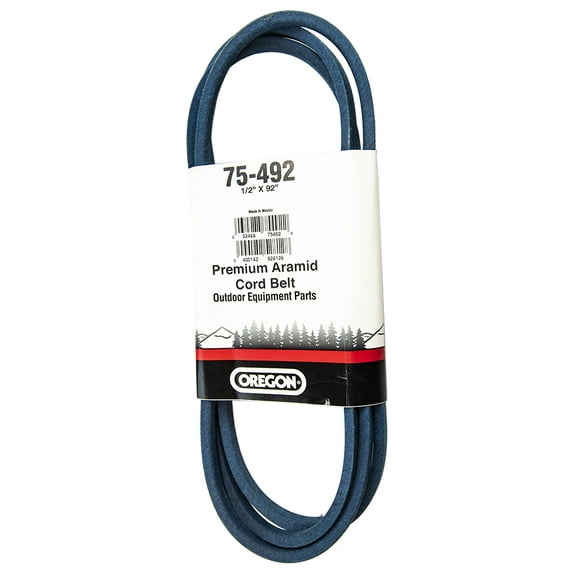 Oregon 75-492 92" Premium Wrapped Belt 1 2" Aramid Cord MTD Troy Bilt Ford Toro Gravely