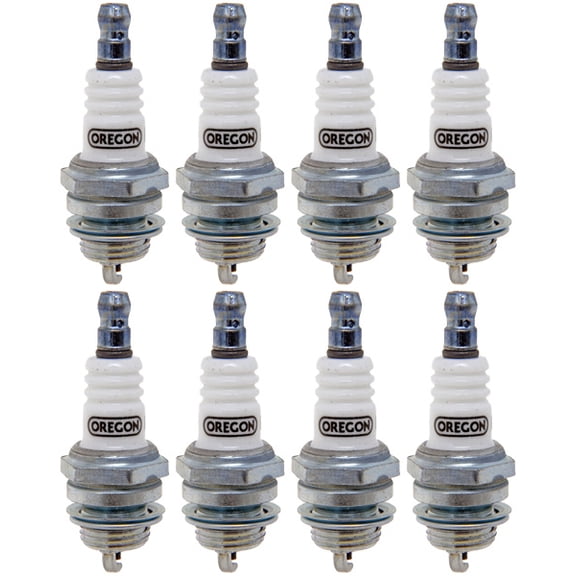 Oregon 8 Pack 77-303-1-8PK Spark Plug Bosch FR8DC Champ RC12YC NGK BCPR5ES