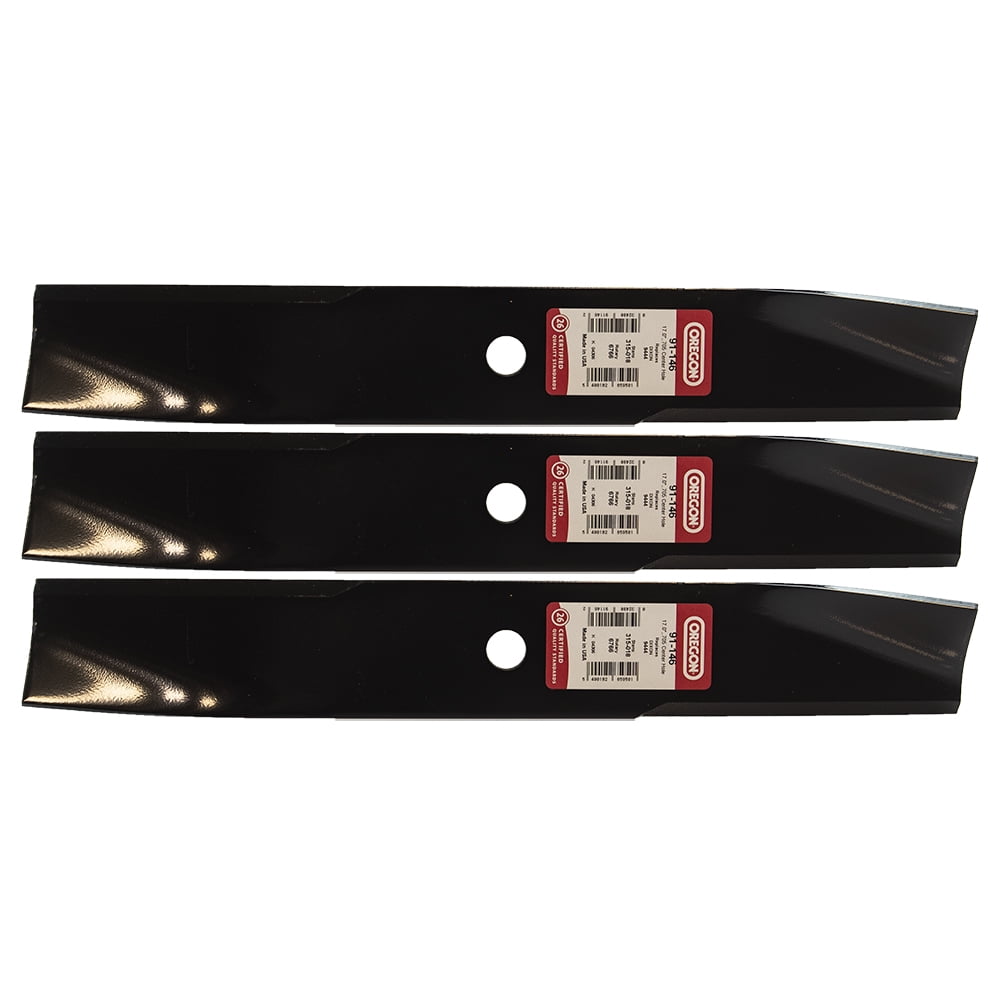 Oregon 91-146 3pk High Lift Blade Dixon ZTR 4426 5022 4518K Zero-Turn Mowers 13919 9443