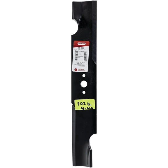 Oregon 93-005 16-1/4" Notched Mower Blade Bobcat 112111-01 Kees 32" 48" Decks