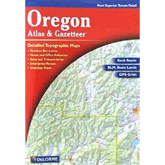 Pre-Owned Oregon Atlas & Gazetteer