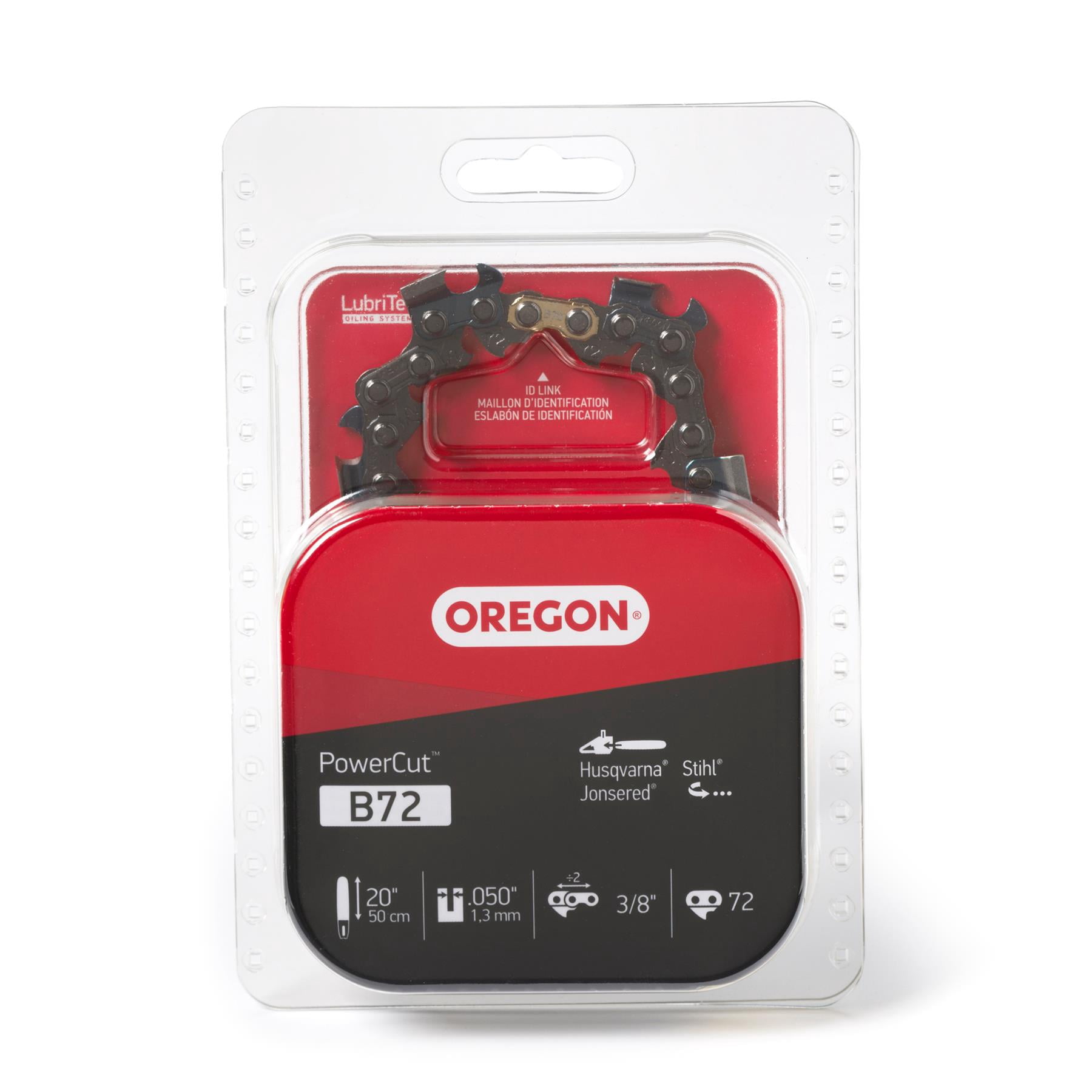 Oregon B72 PowerCut Saw Chain, 3/8