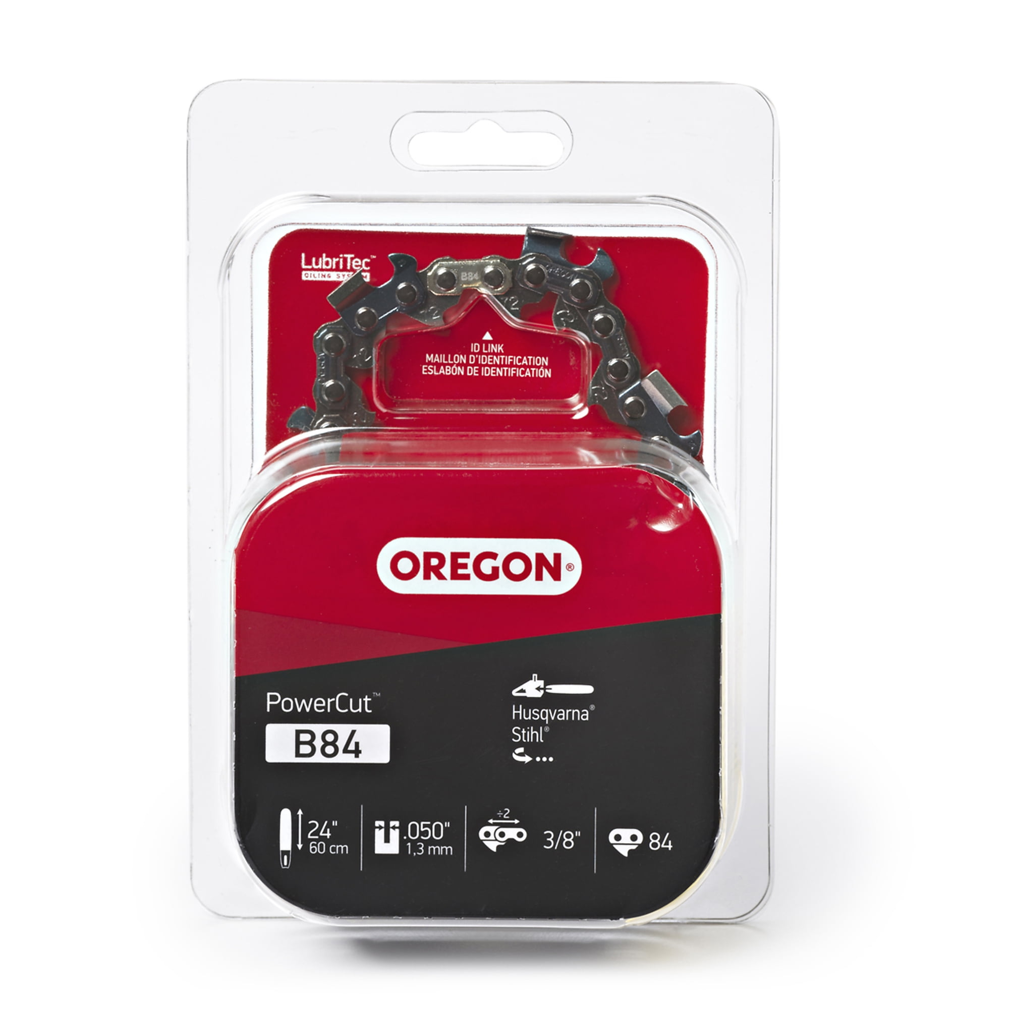 Oregon X-Grind Chainsaw Chain, 3/8in. x 0.050in., Fits 24in. Bar, Model ...