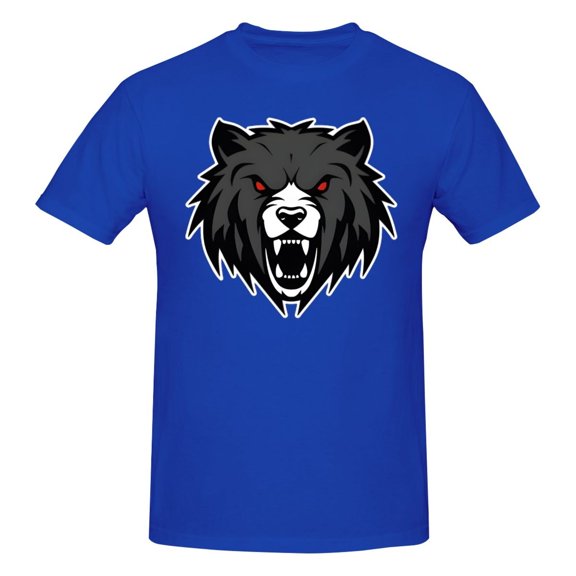 Oregon Black Bears Short Sleeve T-Shirt Crewneck Cotton Classic Tee Shirt Tops