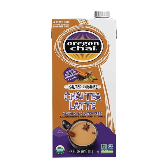 Oregon Chai Salted Caramel Concentrate cs 6/32 oz