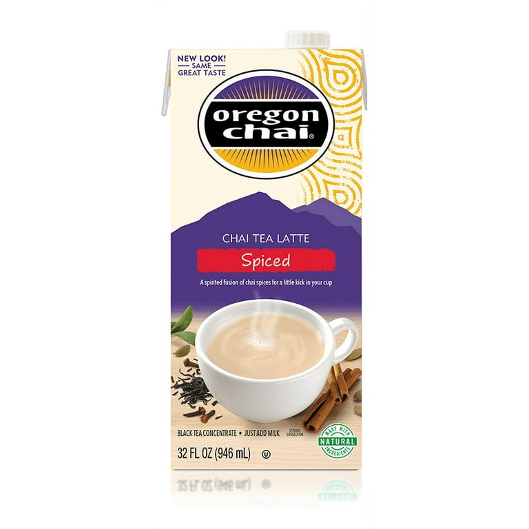 Oregon Chai Spiced Chai Tea Latte, 32 fl oz