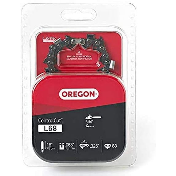 Oregon ControlCut 18” Micro Chisel Chainsaw Chain, 68 Drive Links for ...