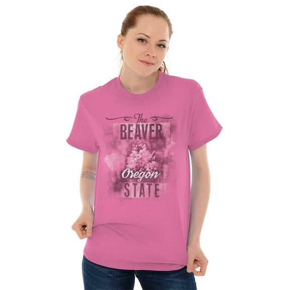 Oregon Cute State Flower Souvenir Women's Plus Size Graphic Tee Brisco Brands 2X