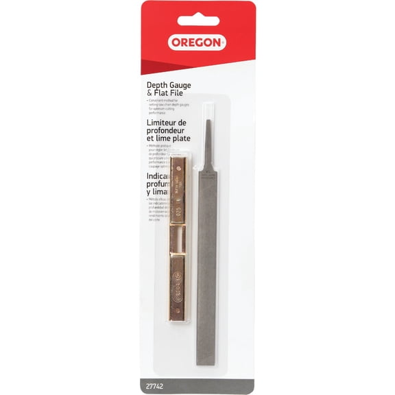 Oregon Cutting Systems Comp. 27742 Depth Gauge Tool with Flat File. 3 Packets