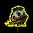 thumbnail image 1 of Oregon Duck Logo LED Neon Sign, 1 of 8