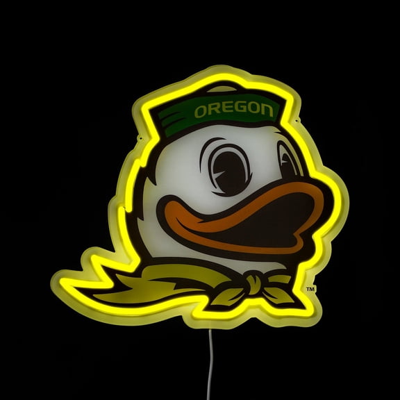 Oregon Duck Logo LED Neon Sign