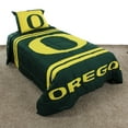 thumbnail image 1 of Oregon Ducks 3 Pc Reversible Polyester Comforter Set, 1 Comforter, 2 Shams, Queen, 1 of 5