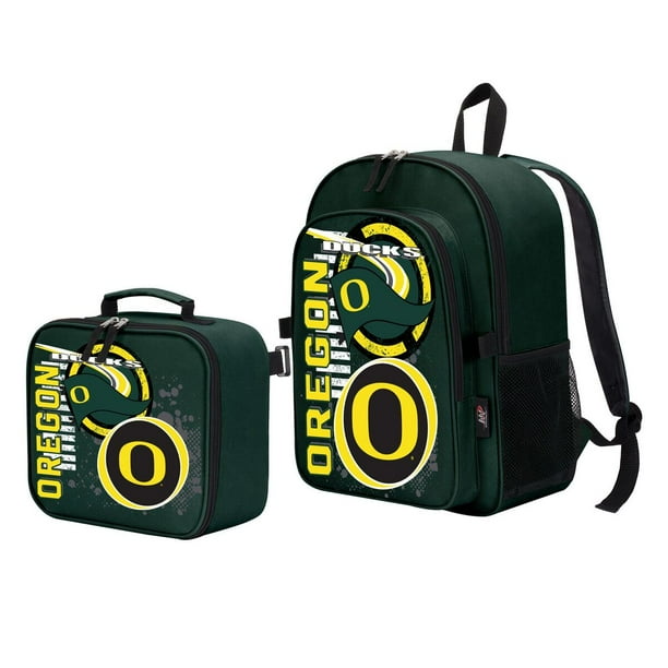 Oregon Ducks "Accelerator" Backpack and Lunch Kit Set